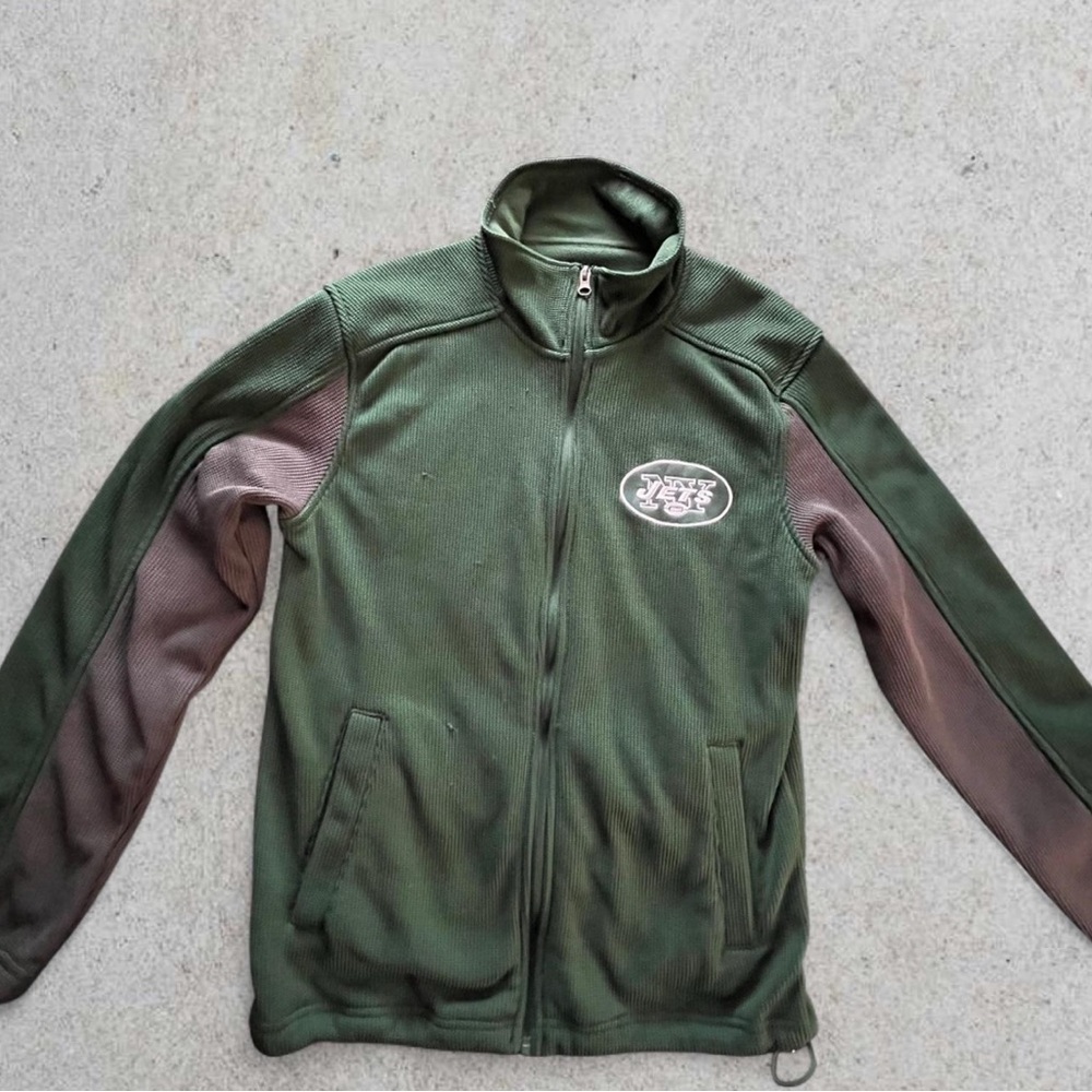 New York Jets NFL  FOOTBALL FULL ZIP MEN’S JACKET SMALL